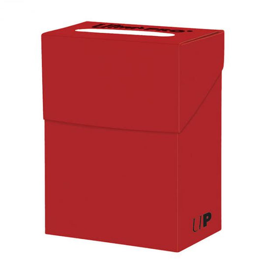 DECK BOX SOLID RED (ULTRA PRO)