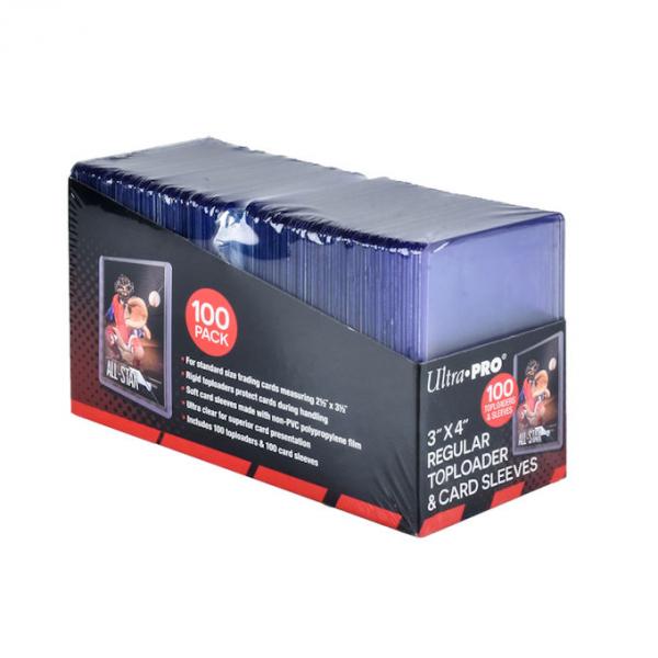 Ultra Pro - Top Loaders with Sleeves 100ct