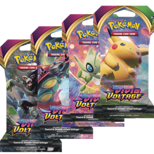 Pokémon Cards - Sword & Shield - Vivid Voltage Sleeved Blister (SWSH04) (EN)
