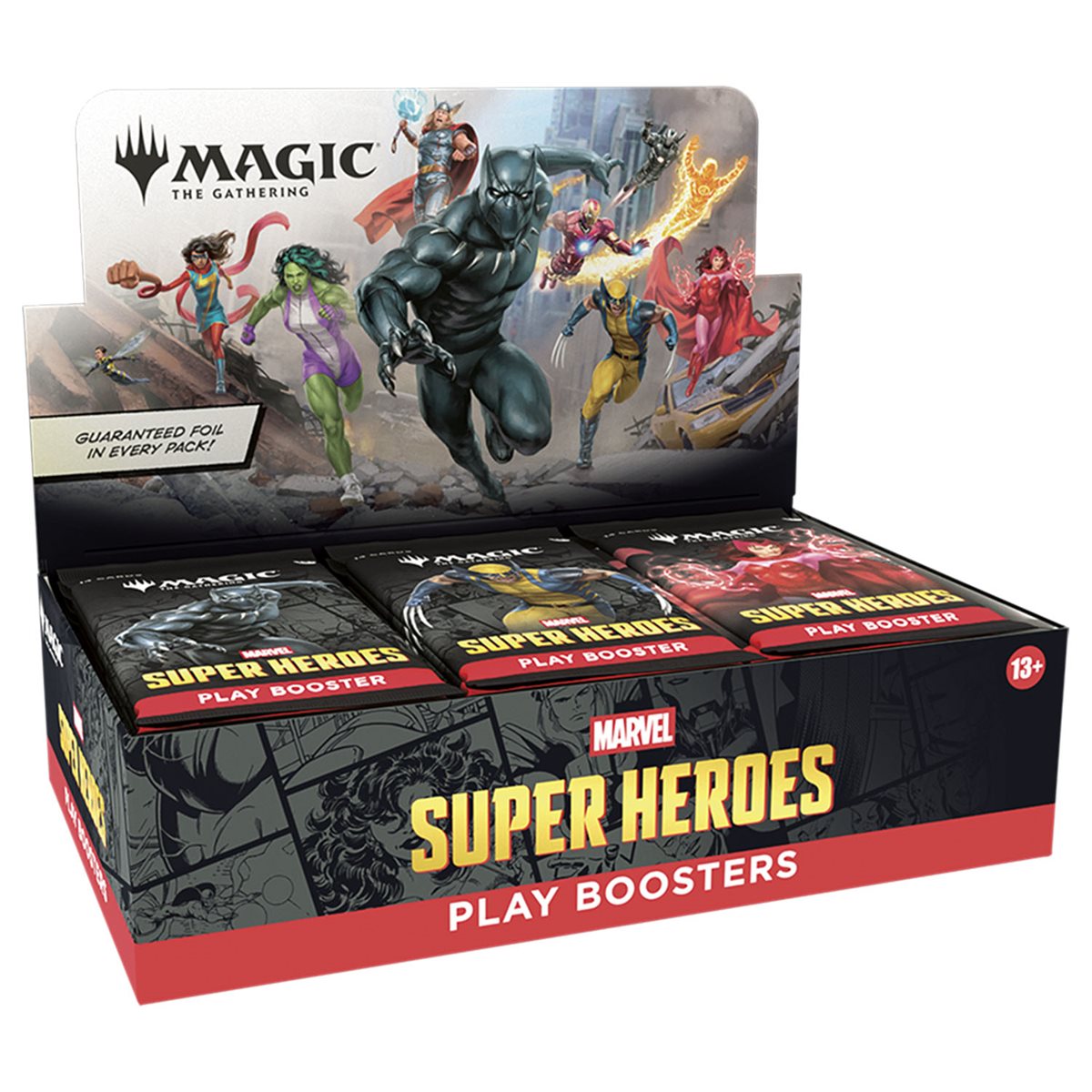 Magic: The Gathering - Marvel Super Heroes: Play Booster (MTG) (PRE-ORDER)