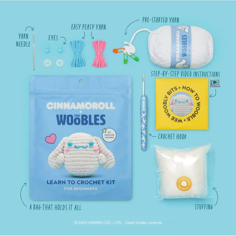 Woobles Cinnamoroll (Crochet kit)