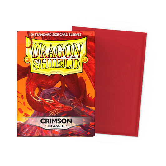 DRAGON SHIELD CLASSIC RED (CRIMSON) ARTERIS (100ct)