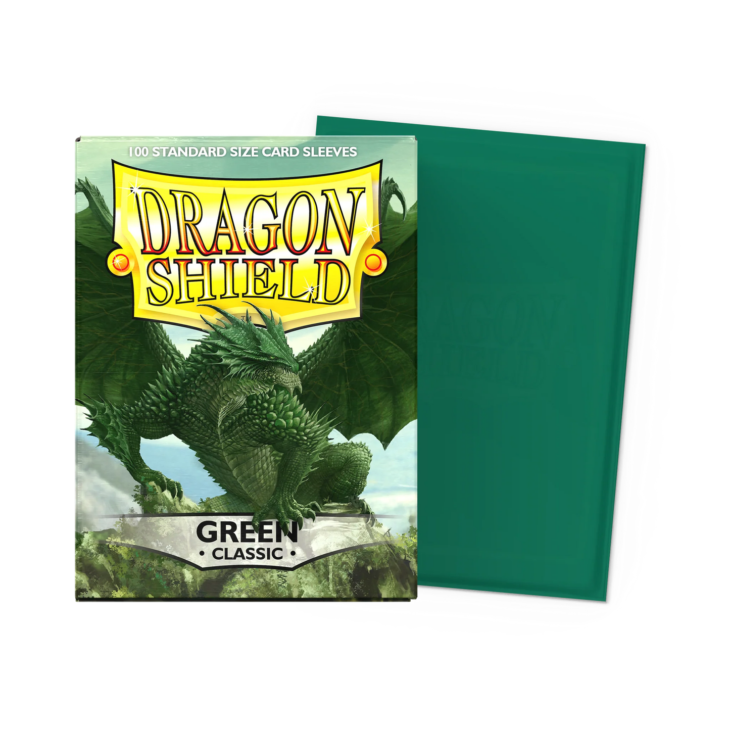 DRAGON SHIELD CLASSIC GREEN VERDANTE (100ct )