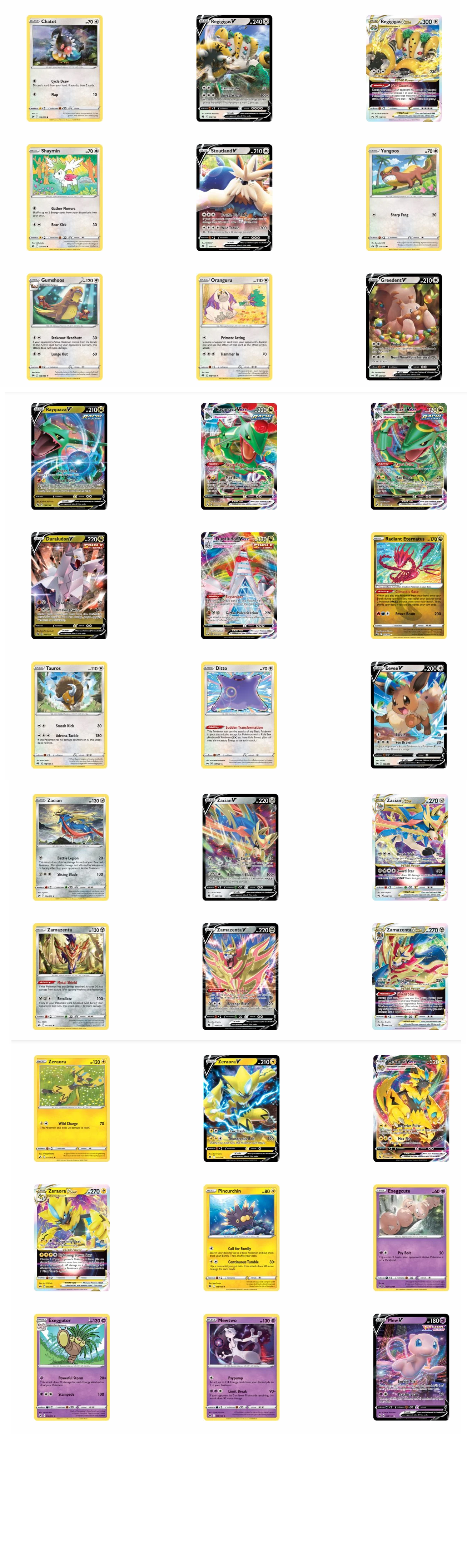 Pokémon Cards - SWSH12.5 Crown Zenith Premium Treasures Collection