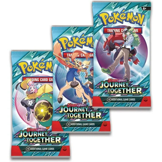 Pokémon Cards - Scarlet & Violet - Journey Together 3 Pack Blister SV9 (EN)