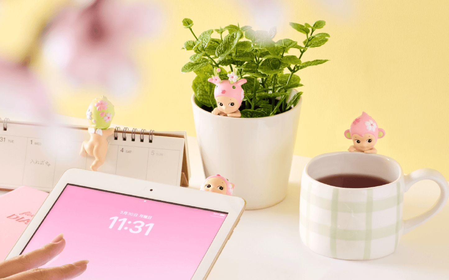 DREAMS - SONNY ANGEL CHERRY BLOSSOM HIPPERS SERIES BLIND BOX