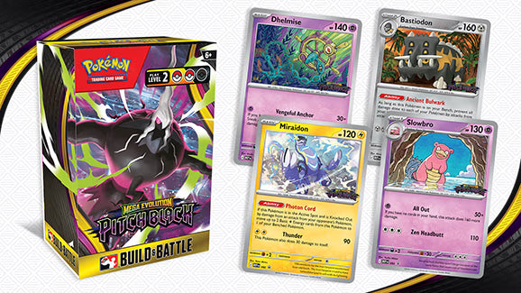 Pokémon Cards - Mega Evolution - Pitch Black Build & Battle (ME05) (EN)