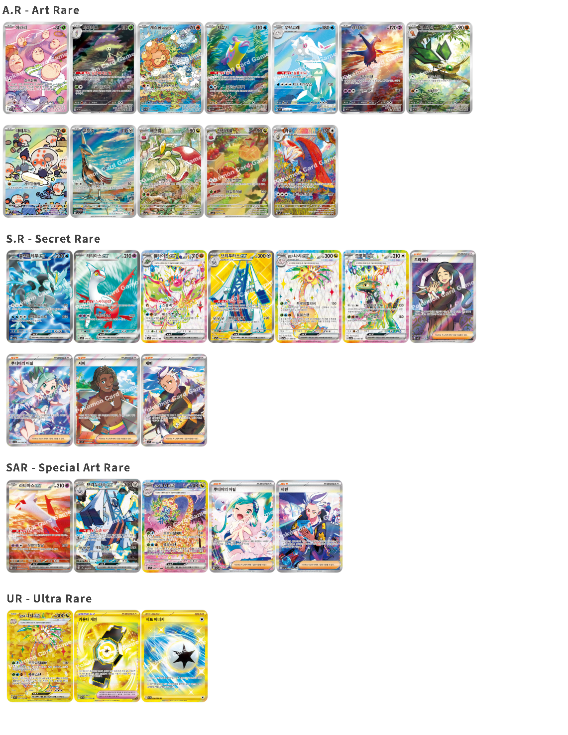 Pokémon Cards - Scarlet & Violet - Paradise Dragona (KR) (SV7A)